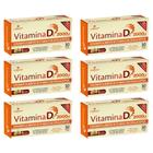 Kit 6 Vitamina D3 2000Ui 30 Cápsulas SoftGel - La San Day