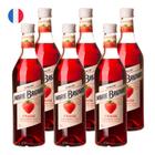 Kit 6 Xaropes Marie Brizard Morango França 700ml