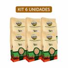 Kit 6X: Açúcar Mascavo Orgânico Biorgânica 500G - Biorganica