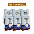 Kit 6X: Arroz Branco Orgânico Biorgânica 500G - Biorganica