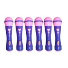 Kit 6x Brinquedo Microfone Musical Infantil Roxo - AP TOYS