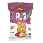 Kit 6X: Chips de Batata Doce Assado Solo Snacks 42g