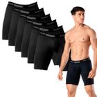 Kit 6x Cueca Box Longleg Masculina Esportiva Assadura Keeper