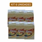 Kit 6X: Farinha Chia E Linhaça Chiaça Orgânica Ecobio 250G