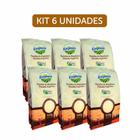 Kit 6X: Farinha De Mandioca Flocada Orgânica Biorgânica 500G - Biorganica