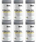 Kit 6x Omega 3 Super Filtrado Fish Oil Dux Nutrition