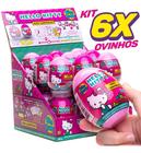 Kit 6x Ovinho Supresa 2d Hello Kitty C/bala Pulseria Adeviso
