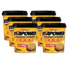 Kit 6X: Pasta De Amendoim Integral Crocrante Vitapower 1005G - Vitafor