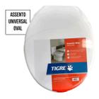 Kit 6x Tampa Vaso Sanitario Assento Sanitario Tigre Max Plena Branco