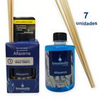 Kit 7 Aromatizador de Ambiente Alfazema Difusor Vareta 280ml Senalândia - Envio Já