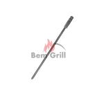 Kit 7 Espetos Churrasco Frango Com Suporte Parede Em Inox - Bem Grill