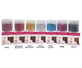 Kit 7 Glitter Colorido Comestível Brilhante Novas Cores para Confeitaria - MAGO