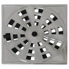 Kit 7 Grelha Quadrada 15 X 15cm com Anti-inseto em Abs Modelo Ii Astra