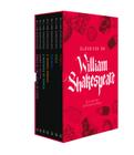 Kit 7 livros - Box Classicos de William Shakespeare - Principis Romeu e Julieta Megera Domada Noite de Verão Hamlet