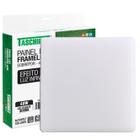 Kit 7 Painel Plafon Quadrado Sobrepor 48w Borda Infinita 3000K - TASCHIBRA