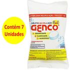 Kit 7 Pastilha de Cloro Genco 200gr 3 em 1 Múltipla ação