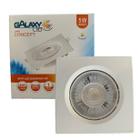 Kit 7 Spot Led Quadrado 5w Direcionavel Branco Frio 6500K - Galaxyled