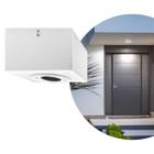 Kit 7 Spot Plafon Sobrepor Box Quadrado Mr16 Direcionável Branco