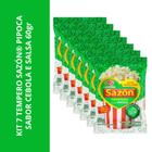 Kit 7 Tempero Sazón Pipoca Sabor Cebola E Salsa 60Gr