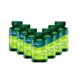 Kit 7 Vitamina D3 Colecalciferol 60cps Imunidade-Ossos-Dentes