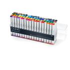 Kit 72x Caneta Copic Sketch Marker Ponta Brush SET A