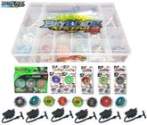 Kit 8 Beyblades De Metal Com Maleta E Puxadores - Ouro - Topmixshop - Pião  de Batalha e Acessórios - Magazine Luiza