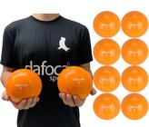 Kit 8 Bolas de Peso 1Kg Toning Ball Heavy VP1061 Vollo Sports Laranja