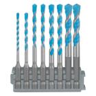 Kit 8 Brocas Para Porcelanato Expert 3/4/5/5/6/6/8/8 Bosch