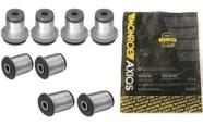 Kit 8 Buchas Balança Superior Inferior S10 1998 1999 Axios