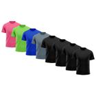 Kit 8 Camisetas Masculina Raglan Dry Fit Proteção Solar UV - Whats Wear