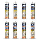 KIT 8 COLA CASCOLA MONTA&FIXA PL500 360g BRANCO INTERIOR HENKEL