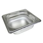 Kit 8 Cuba Gastronomica Inox GN 1/6x65mm - Brasinox