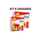 Kit 8 flan lowcucar baunilha 25g