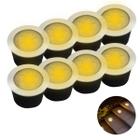 Kit 8 Lampada Jardim Balizador Iluminação Externa Bivolt