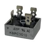 Kit 8 pçs - diodo ponte retificadora kbpc3510 - 35a 1000v