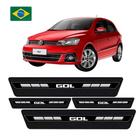 Kit 8 Peças Soleira Adesivo Porta Vw Gol G3 G4 G5 G6 G7