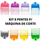 Kit 8 Pentes Guia De Disfarce Coloridos 8 Cor