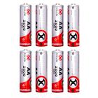 Kit 8 Pilhas Recarregáveis Médias AA 2600mAh MOX Premium