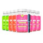 Kit 8 Potes Suplemento Vitamina Capilar - New Hair Gummy