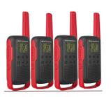 Kit 8 Rádio Comunicador Motorola T210BR Walkie Talkie UHF Nacional