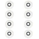 Kit 8 Refil Para Esfregao Mop Giratorio Microfibra Spin 360º