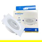 Kit 8 Spot Led Quadrado Embutir 6w Branco Quente 3000K Amarelo