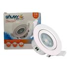 Kit 8 Spot Led Redondo 5w Direcionavel Branco Quente 3000K