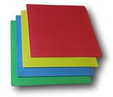 Kit 8 Tatames Tapetes EVA 100x100x1cm 10mm com Bordas