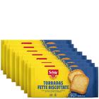 Kit 8 Torradas Fette Biscottate Schar com Fibras 87g