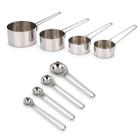 Kit 8X Medidor Tipo Colher e Xícara Aço Inox - Brinox