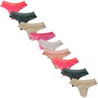 Kit 9 Calcinhas Fio Duplo Fristyle Microfibra Renda Frontal
