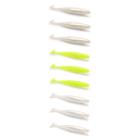 Kit 9 Iscas Artificiais Para Pesca Monster 3X Slow Shad 9cm