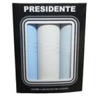 Kit 9 Lenços De Bolso Masculinos Presidente - Presente Pais Cor Sortidos Desenho Do Tecido Sortidos