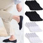 Kit 9 pares de meias femininas sapatilhas invisível tecido algodão macio